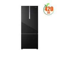 Tủ lạnh Panasonic 420L Inverter NR-BX471XGKV-(Màu đen, ngăn đá dưới, cấp đông mềm, NanoX).CSPF=1.87