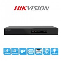 Đầu ghi hình IP 4 kênh HikVision DS-7104NI-Q1/M - 4MP; H265+; 1 khe HDD; vỏ sắt