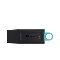 USB Kingston 64GB DataTraveler Exodia - Màu đen - USB 3.2 Gen 1; Nắp rời; Móc treo - DTX/64GB