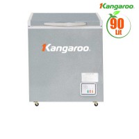 Tủ đông Kangaroo 90L Nano kháng khuẩn KGFZ150NG1, 1 ngăn – 1 cánh, màu ghi sần, 626x559x755