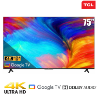 TV TCL 75-inch 4K P638 2022 - GoogleTV; Loa 2.0 20W; BT5.0