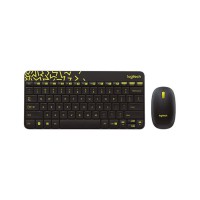 Bộ bàn phím chuột vi tính không dây Logitech MK240, mầu đen