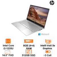 Laptop HP Pavilion 14 - Silver - 14 FHD; i5-1235U; 8GB(4+4); 512GB SSD; WF6+BT5.2; Alu A; Win11H; 1Y (14-dv2034TU-6K770PA)