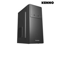 Vỏ máy tính Kenoo 2812 - màu đen, 2 HDD, 2 SSD, Option 1 Fan 8cm, 1 Option Fan 12cm