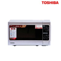Lò vi sóng Toshiba ER-SGM20(S1)VN, 20L, có nướng, 800W/1000W, Vỏ màu bạc sang trọng