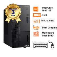 Máy tính để bàn Asus ExpertCenter D700MC 3101050460(16.7L) Intel Core i3-10105/B560/4GB/256GB SSD/K&M/180W/Black/Dos/3Y