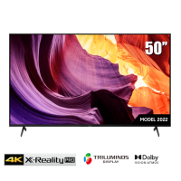 TV Sony 50-inch 4K X80K viền đen - Google TV; LED nền; XR200; Triluminos Pro; BT4.2; Loa 2.0 20W;, 2022