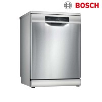 Máy rửa bát độc lập Bosch SMS8YCI03E, Serie 8, 13 bộ, sấy tăng cường Zeolitth, tự động mở cửa, màu ghi