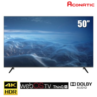 TV ACONATIC 50 inches 50US200AN ( 4K HDR, WebOS, voice seach )
