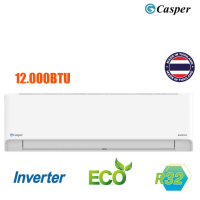Điều hòa Casper  HC-12IA32-O (1chiều, Inverter, 1.5HP-12000 BTU, tấm lọc ion Ag+, Turbo mode ), xuất xứ:Thailand