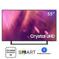 TV Samsung 55-inch 4K AU9000 - Tizen; Voice search; PQI 2800; BT5.2; Âm thanh OTS Lite 20W; MultiView; FreeSync