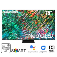 TV Samsung 75-inch Neo QLED 4K QN90B 2022 - Tizen; FreeSync; Multi-View; PQI 4500; BT4.2; Loa 4.2.2 60W; 295W