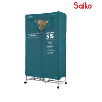 Tủ sấy quần áo Saiko CD-2300, 2300W, 50KG, 1200 x 500 x 1900 mm, hẹn giờ 180'