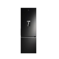 Tủ lạnh Electrolux 350L NutriFresh® Inverter EBB3742K-H(2 cửa,Ngăn đá dưới,Lấy nước ngoài, Ngăn đồng mềm,Màu Đen bóng)