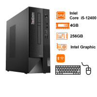 Máy tính để bàn Lenovo ThinkCentre Neo 50s Gen3 i5-12400/4GB/256GB SSD/WL/BT/KB&M/VGA+HDMI+DP/Dos/1Y/Black(11T0004QVA)