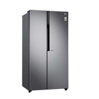 Tủ lạnh SBS LG 613L GR-B247JDS - Màu bạc - Cửa kim loại phủ sơn tĩnh điện; Điều khiển cảm ứng; Khử mùi Nano Carbon.CSPF= 1,29