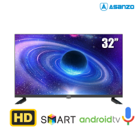 TV  Asanzo 32-inch HD 32E6 tràn viền - Android 11; Google Assistant; Loa 16W; 65W