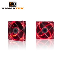 Quạt tản nhiệt dùng cho máy tính Xigmatek CLF-F1252 màu đỏ - 120x120x25mm