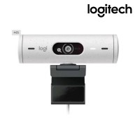 Webcam Logitech Brio 500 - màu trắng, USB-C, Full HD 1080p