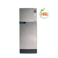 Tủ lạnh Sharp 165L SJ-X196E-SL - Màu bạc - Inverter; ngăn đông trên 35L; Nano Ag+; Cánh thép không gỉ;