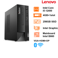 PC Lenovo ThinkCentre Neo 50S(7.4L) -Black- i5-12400; B660; 4GB + 1 slot; 256GB SSD+ 1 M.2 + 1 2.5, 3.5; Lan+ WF5+ BT5.0; DP + HDMI+ VGA; Dos; 1Y PS(11T000AXVA)
