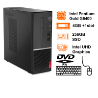 Máy tính để bàn Lenovo V50s-07IMB-11HBS03700 (8.2L) Intel G6400/4GB+1Slot/256GBSSD+3.5/DVDRW/HDMI+VGA/WF/COM/K&M/1Y
