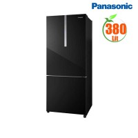 Tủ lạnh Panasonic 380L Inverter NR-BX421WGKV(Màu đen, ngăn đá dưới, cấp đông mềm Blue Ag+).CSPF=1.87