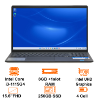 MTXT Dell Inspiron 15 3511 P112F001EBL Intel Core i3-1115G4/8GB+1slot/256GB/15.6" FHD/Win11H+OfficeHS21/Black