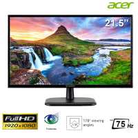 Màn hình Acer AOpen 21.5-inch 22CV1Q -  VA FHD 75Hz; 5ms; 200cd/m2; VGA+HDMI (kèm cáp)