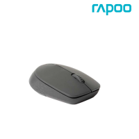 Chuột vi tính không dây Rapoo M100SILENT-DG  - Wireless 2.4Ghz+BT4.0, 1300DPI, 3 nut, Màu xám đen