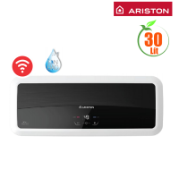 Bình nước nóng Ariston 30 lít SL2.30LUX-DAG+WIFI, 2500 W, WIFI, màn hình cảm ứng, thanh đốt Titan, Ion bạc, bình ngang