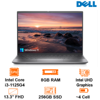 Laptop Dell Inspiron 13 5310 - Silver - 13.3 FHD+ WVA; i3-1125G4; 8GB on; 256GB; WF6+ BT5.1; Alu A; FG;  Win11H+ OfficeHS21; 1y  IH (N3I3116W1)