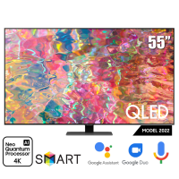 TV Samsung 55-inch QLED 4K Q80B - Google Assistant; Direct Full Array; Dolby Atmos; PQI 3800; Quantum HDR 12x; Loa 2.2.2 60W; FreeSync Premium Pro; Tiêu thụ 158W