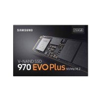 Ổ cứng thể rắn SSD Samsung  970 EVOPlus 250GB - M.2 PCIe 3.0x4 MVMe, Read/Write 3500/2300MBps - (MZ-V7S250BW)