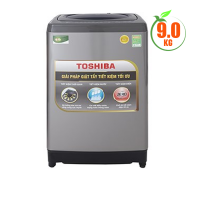 Máy giặt Toshiba 9kg cửa trên, màu xám. Sản xuất tại Thái Lan