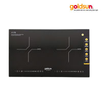 Bếp từ đôi Goldsun GDI7450, 4400W, Inverter, nấu nhanh Booster, 730x430x75mm