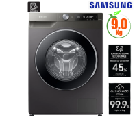 Máy giặt cửa trước thông minh Samsung AI 9.0kg cửa trước Inverter WW90T634DLE/SV(AI Control,EcoBubble™,AI Dispenser,Màu:White), xuất xứ:Việt Nam