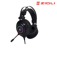 Tai nghe chùm đầu gaming 7.1 Zidli SH320V - Màu đen, USB, RGB, chấn động