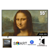 TV The Frame Samsung 55-inch QLED 4K LS03B - Thiết kế khung tranh; Art Mode