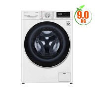 Máy giặt LG 9.0kg cửa trước AI DD™ FV1409S4W(Inverter,AI DD™ tối ưu hóa chuyển động,Giặt hơi nước Steam+™,Màu:Trắng)