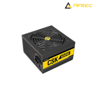 Nguồn máy tính Antec CSK650 650W  - 1*24(20+4)-pin/1*8(4+4)pin/4*8(6+2)pin PCI-e/ 7*SATA /2*Molex/1*FDD