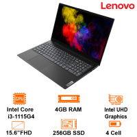 Laptop Lenovo V15 G2 ITL 82KB00QRVN - Màu đen - i3-1115G4; DDR4 4GB/SSD 256GB;15.6" FHD; Dos