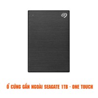 Ổ cứng gắn ngoài Seagate 1TB - One Touch - 2.5"  Black/đen - USB3.0 (STKY1000400)