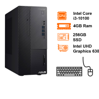 Máy tính để bàn Asus ExpertCenter D700MA 3101000860(15L) Intel Core i3-10100/B460/4GB/256GB SSD/K&M/180W/Dos/3Y
