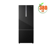 Tủ lạnh Panasonic 380L Inverter NR-BX421XGKV-(Màu đen, ngăn đá dưới, cấp đông mềm, NanoX).CSPF=1.87