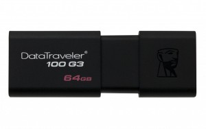 USB Kingston 64GB DT100 3.0 - DT100G3/64GB