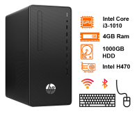 Máy tính để bàn HP 280 Pro G6 1C7Y3PA(15.5 L)Intel Core i3-1010/4GB/1TB/HDMI+VGA/Serial Port/K&M/Wifi+BT/Win10H