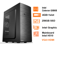Bộ linh kiện máy tính Value V510-1014D.023 - Intel Celeron G5905/H510/4G2666+ 1slot/120GB SSD/VGA+HDMI/Tower/DOS