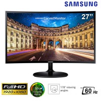 Màn hình Samsung 27-inch LC27F390FHE- Cong 1800; VA FHD; 250cd/m2; 4ms; D-sub+HDMI, cáp HDMI