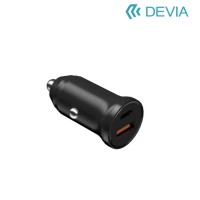 Devia Car Charger Mini 20W  Màu đen - Type-C PD3.0 20W; USB-A QC3.0 18W(EA192)